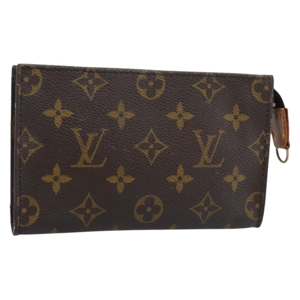 Louis Vuitton Monogram Bucket PM Accessory Pouch Brown
